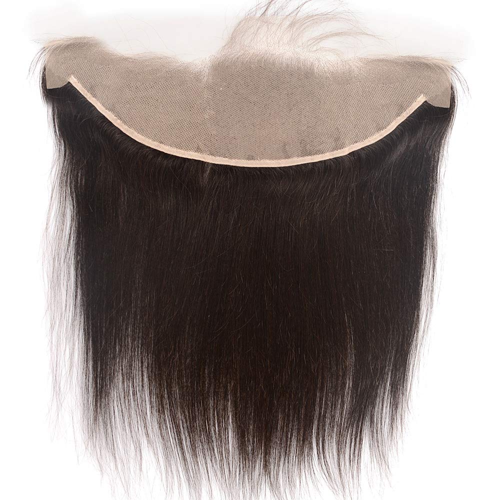 13x4 Swiss Lace Frontal 100% Human Hair Virgin Straight Hair